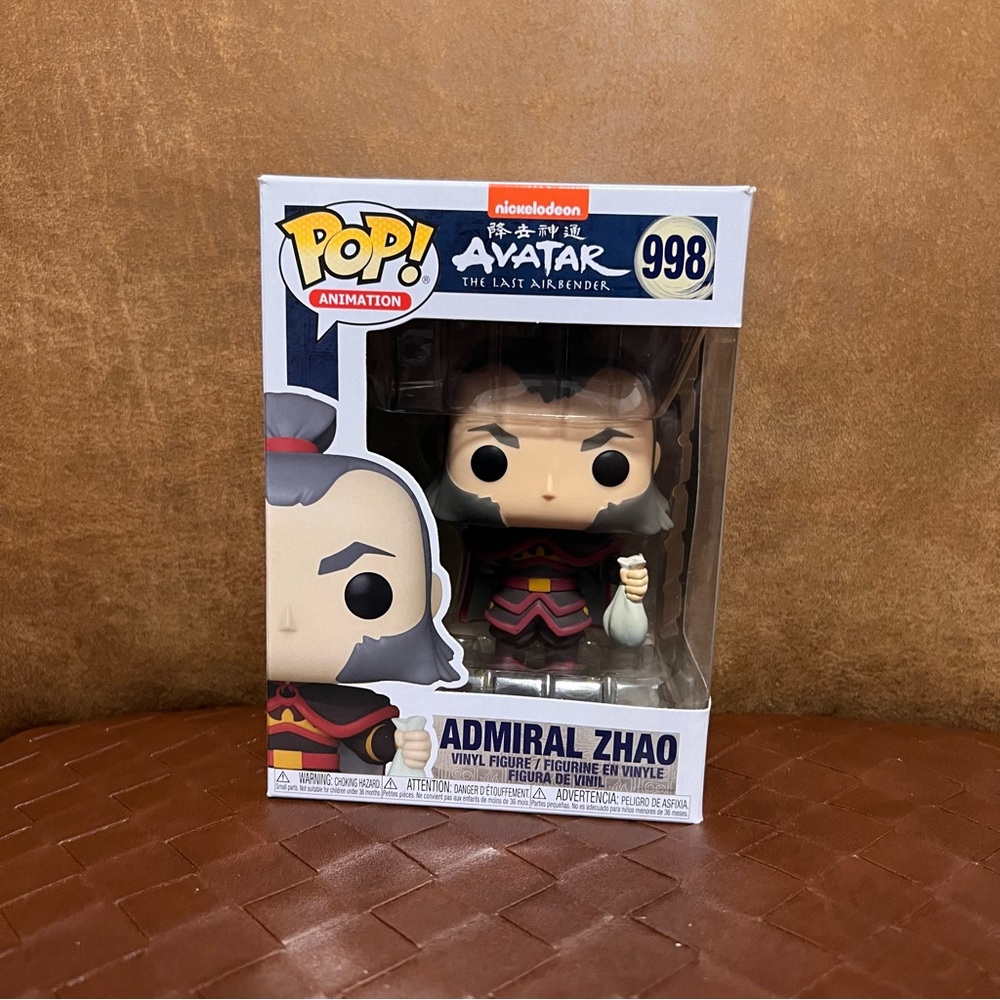Funko Pop- Avatar the last air bender- Asmiral Zhao- 998